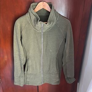 Olive Green lululemon Zip-Up Jacket